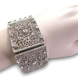 beautiful chic bracelet with strass